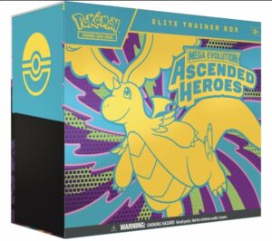 Pokémon TCG: Ascended Heroes Elite Trainer Box Bundle ( Ultra Pro Sleeves + Toploaders)