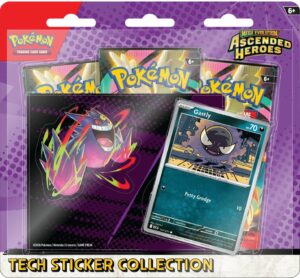 Ascended Heroes Tech Sticker Collection Gastly 2