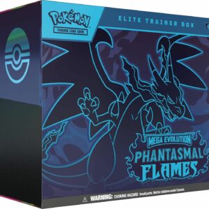 Pokemon Tcg Mega Evolution Phantasmal Flames Elite Trainer Box 30